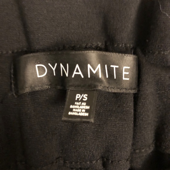 Dynamite Black Stretch Pencil Skirt, Size S - Picture 7 of 11